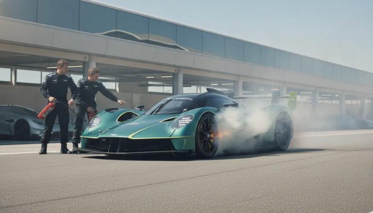 Richiamo per la Aston Martin Valkyrie: rischio incendio per 51 esemplari