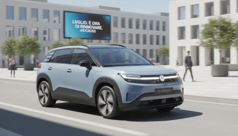 Volkswagen ID. Cross: il nuovo SUV elettrico compatto debutta a luglio