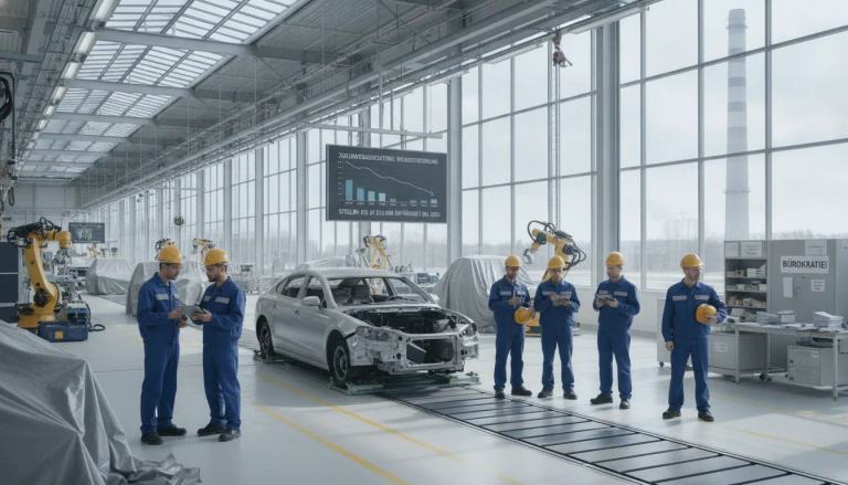 Settore automotive tedesco in crisi: 225.000 posti a rischio entro il 2035