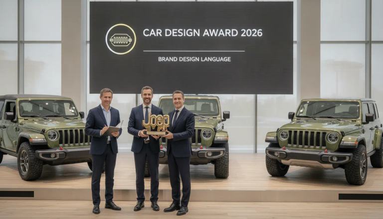 Jeep trionfa al Car Design Award 2026: un riconoscimento per l'identità stilistica