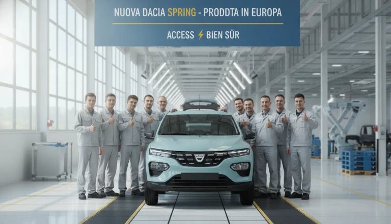 Dacia Spring: la nuova generazione dell'elettrica economica si produce in Europa