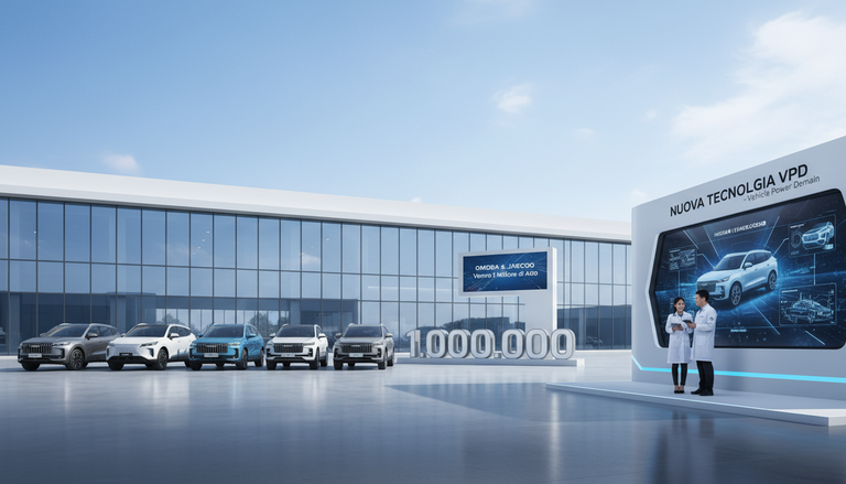 OMODA & JAECOO: verso un milione di vendite e innovazione tecnologica