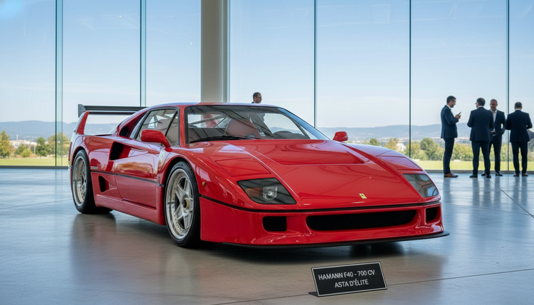 Ferrari F40 Hamann: un esemplare unico va all'asta a Monte Carlo