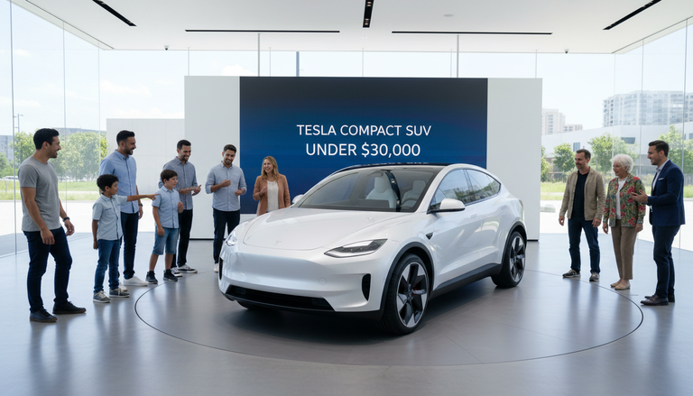 Tesla: in arrivo un SUV compatto sotto i 30.000 dollari