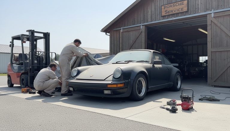 Ritrovata una Porsche 930 Slantnose: inizia il restauro di un'icona dimenticata