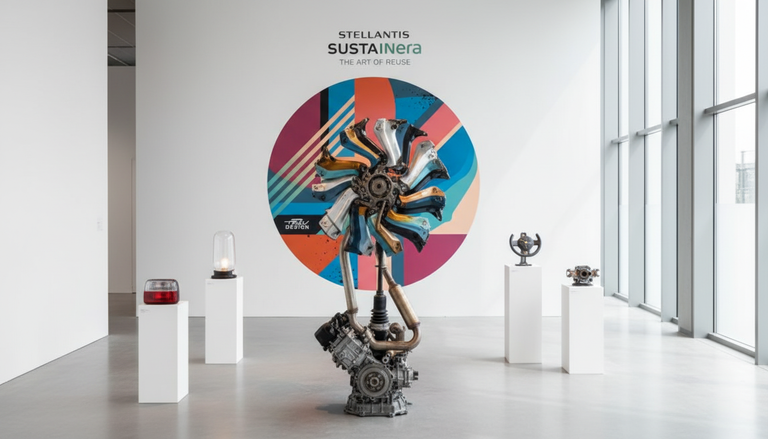 Stellantis SUSTAINera lancia il progetto "The Art of Reuse" per un’auto più sostenibile