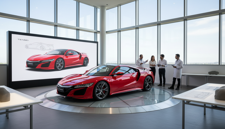 Tensei: la supercar che reinterpreta la leggendaria Honda NSX
