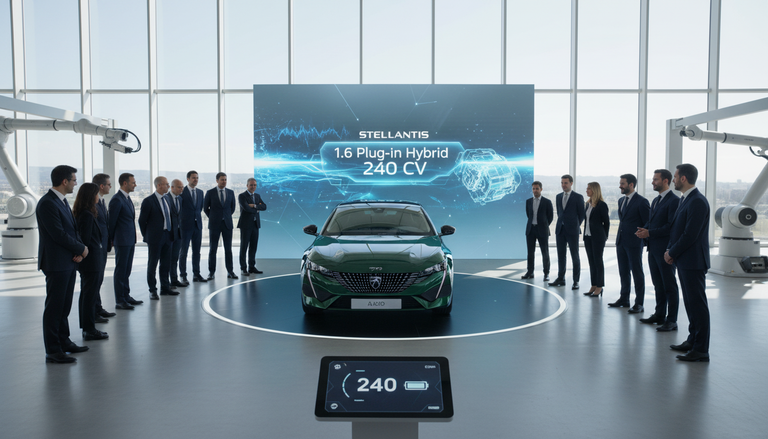 Stellantis presenta il nuovo motore 1.6 plug-in da 240 CV con innovazioni chiave