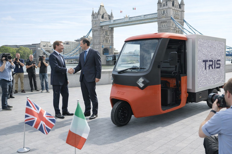 Fiat Tris: il micro-truck elettrico per le consegne urbane sbarca in Europa