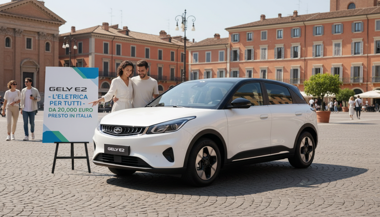 Geely E2: l'elettrica compatta si prepara a conquistare l'Italia