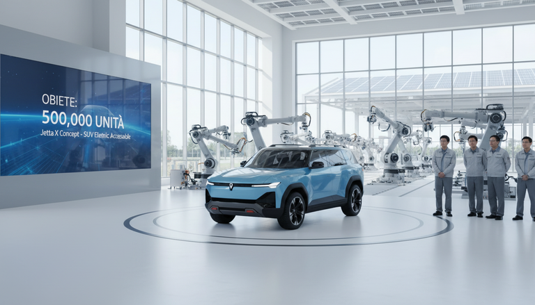 Jetta X Concept: Il SUV elettrico che punta a conquistare il mercato cinese