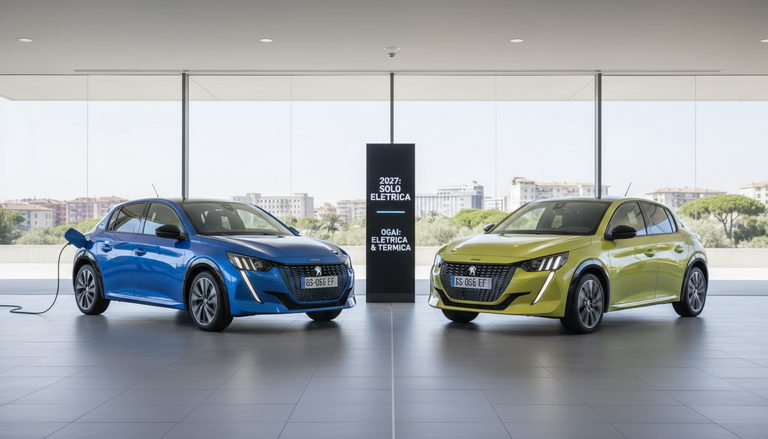 Peugeot 208: il passaggio all'elettrico senza abbandonare il termico