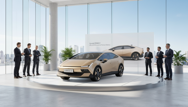 Hyundai IONIQ V: il nuovo SUV elettrico con oltre 600 km di autonomia