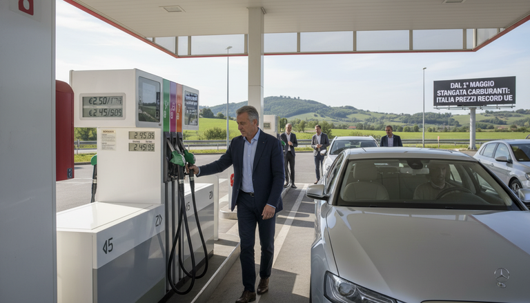 Dal 1° maggio rincari in arrivo per benzina e diesel: l'Italia rischia di diventare la più cara d'Europa
