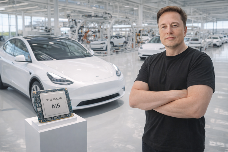 Tesla AI5: un nuovo chip per la guida autonoma che innalza le aspettative