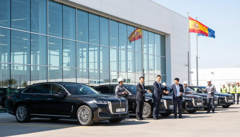 Hongqi punta alla Spagna: la strategia europea del marchio cinese