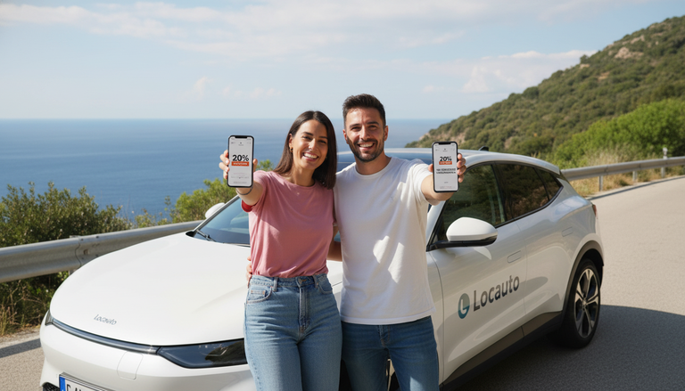 Locauto: sconto del 20% sul noleggio senza deposito cauzionale