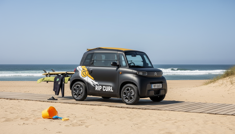 Citroën Ami Rip Curl: la micromobilità incontra il surfwear