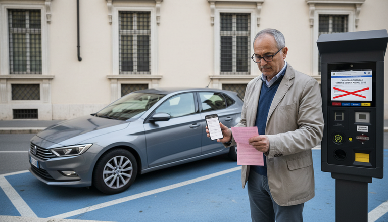 Multa per sosta sulle strisce blu: senza delibera aggiornata è nulla