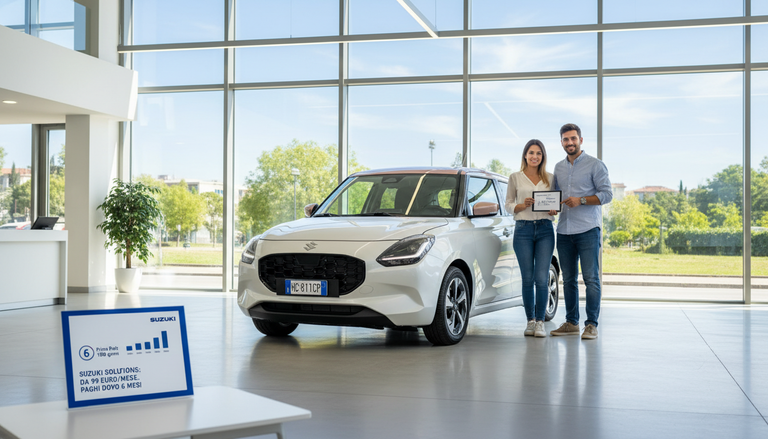 Suzuki introduce la prima rata a 180 giorni: una novità per il finanziamento auto in Italia