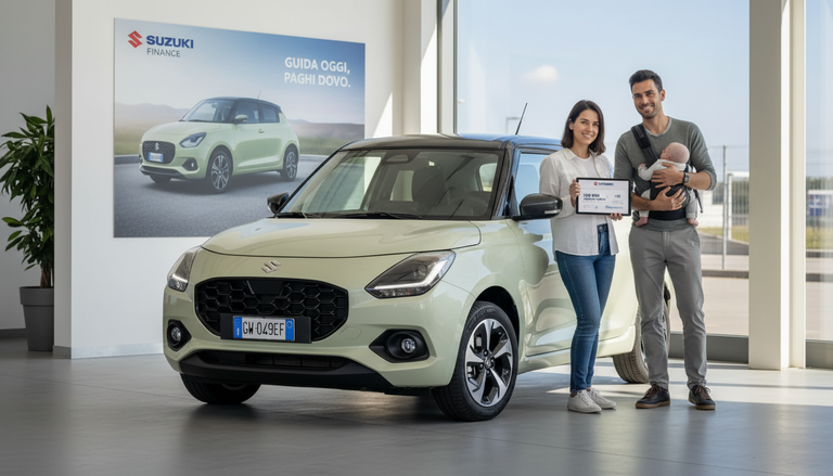 Suzuki lancia una formula flessibile: prima rata dopo sei mesi per le nuove auto