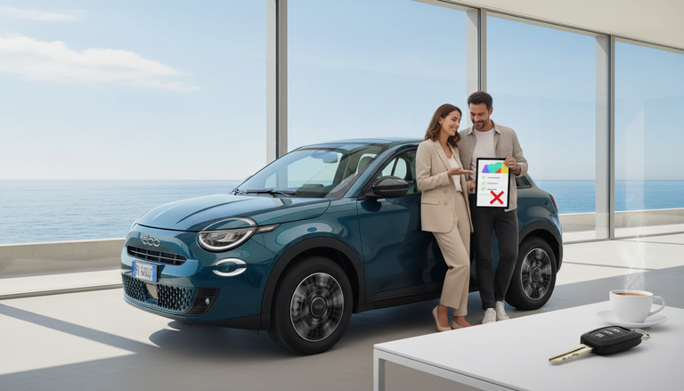 Noleggio a Lungo Termine: la FIAT 600 Ibrida come scelta vantaggiosa