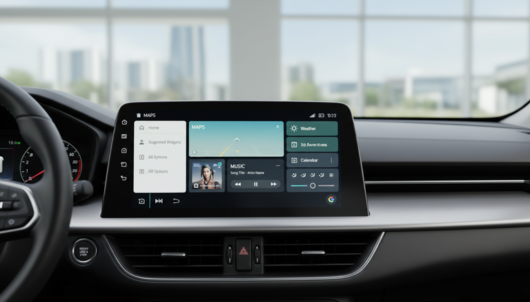 Android Auto si rinnova: in arrivo widget personalizzabili e nuove funzionalità