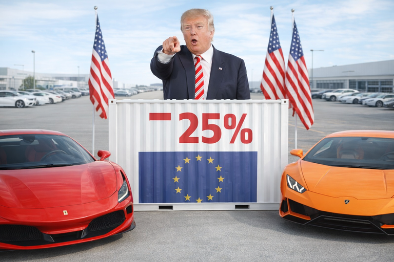 Dazi del 25% sulle auto: l'impatto delle decisioni di Trump sull'industria europea