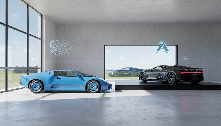 Bugatti cambia rotta: addio a Volkswagen e benvenuto a Rimac