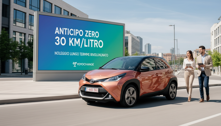 Noleggio a lungo termine: la nuova Toyota Aygo X ibrida si fa strada con anticipo zero