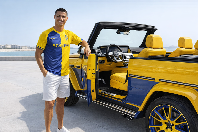 Cristiano Ronaldo e il Mercedes G63 Cabriolet: un acquisto da record