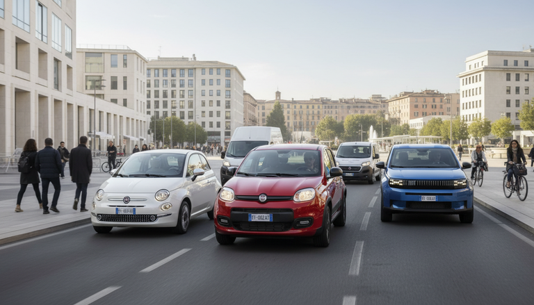FIAT sul podio nel mercato italiano: una quota del 13,3% nel 2026