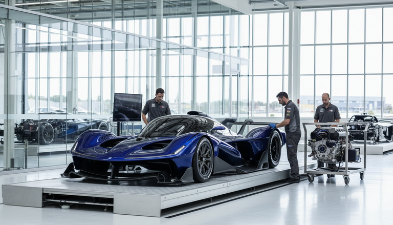 Red Bull RB17 entra in produzione: 1. 200 CV, peso di 900 kg e prestazioni da F1