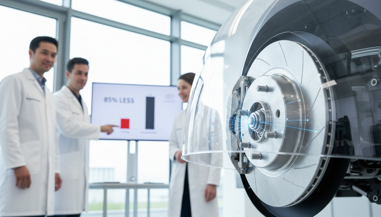 Innovazione nei freni: il nuovo disco in acciaio inox riduce le polveri dell'85%