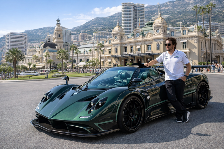 Fernando Alonso e la Pagani Zonda da 10 milioni: un gioiello su quattro ruote