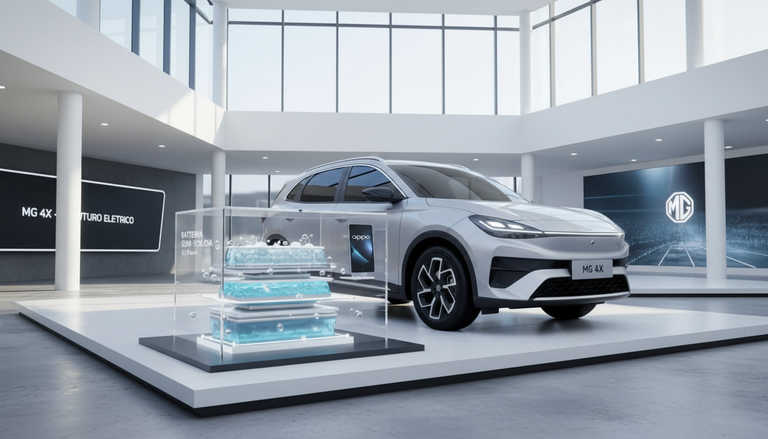 MG 4X: Il SUV elettrico rivoluzionario con batteria semi-solida