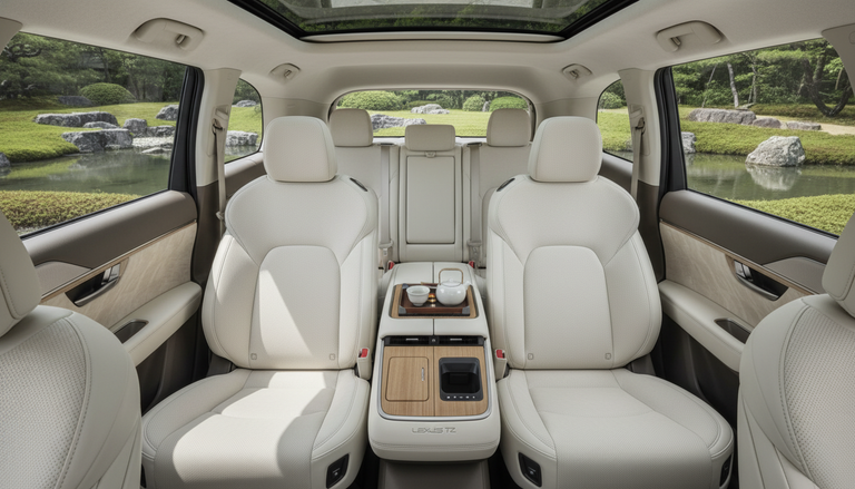 Lexus TZ: il nuovo SUV elettrico che ridefinisce il concetto di comfort