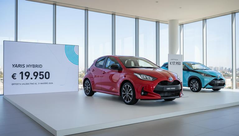 Toyota rende l'ibrido più accessibile: Yaris e Aygo X a prezzi promozionali