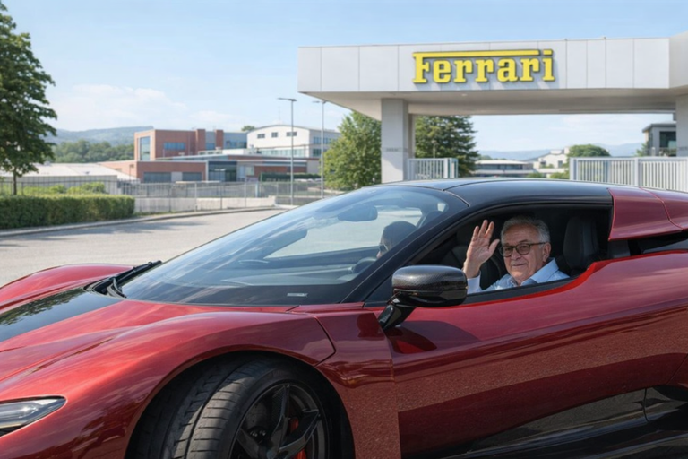 Piero Ferrari al volante della nuova F80: un tributo alla storia del Cavallino
