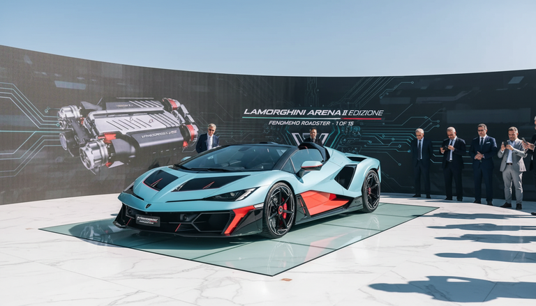 Lamborghini Fenomeno Roadster: 1080 CV e solo 15 esemplari per un capolavoro esclusivo