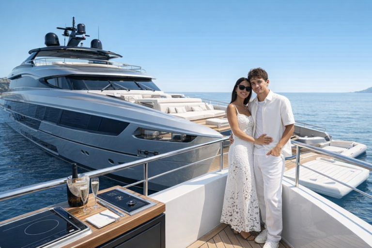 Charles Leclerc e il suo Riva 102’ Corsaro Super: un simbolo di eleganza e libertà