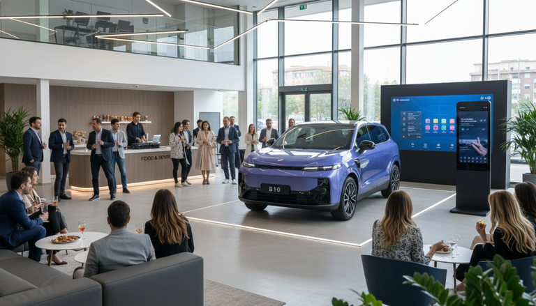 Leapmotor B10 REEV, bella di notte: il 14 maggio presentazione in notturna