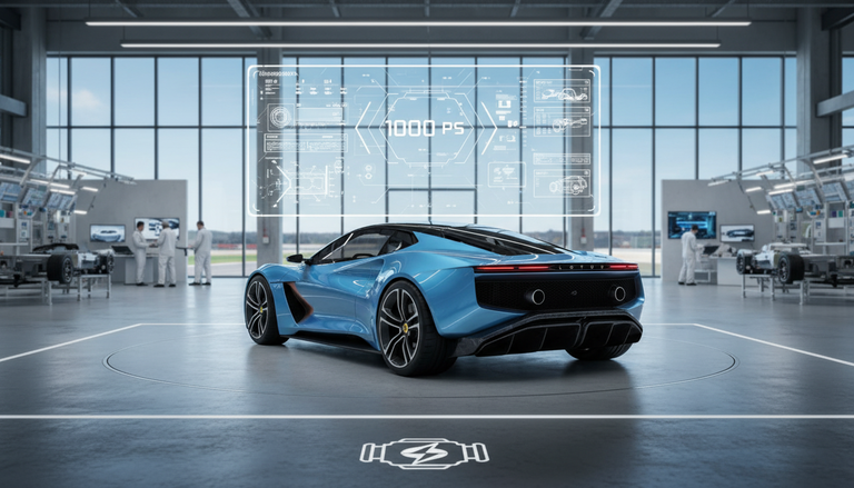 Lotus, presto arriverà una intrigante supercar ibrida da 1000 CV
