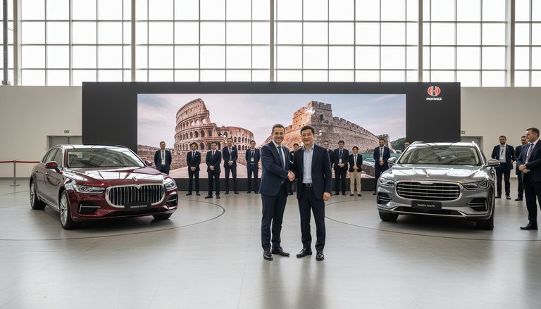 Hongqi debutta in Italia: accordo strategico per il mercato del lusso