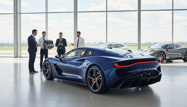 Lotus Type 135: il ritorno del motore V8 segna una nuova era per il marchio
