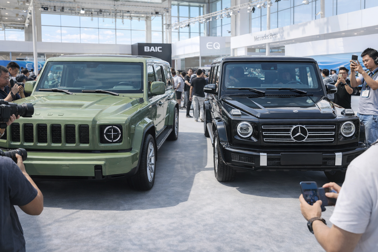 Il "clone" cinese che punta a scalfire il mito della Mercedes Classe G
