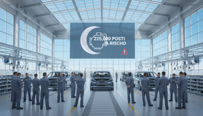 L'eclissi dell'auto europea: 225. 000 posti di lavoro a rischio