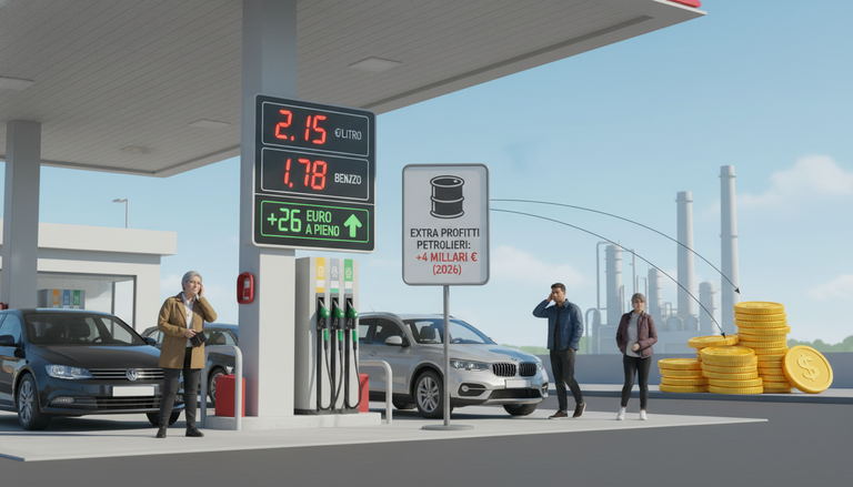 Petrolieri e extraprofitti: l'impatto della crisi sui costi per gli automobilisti