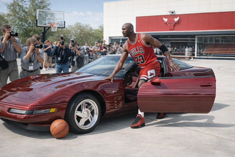"I'm Back", la Corvette di Michael Jordan scende in campo