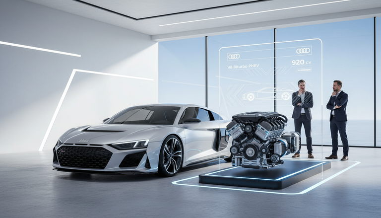 Audi R8 potrebbe tornare con lo zampino di Lamborghini